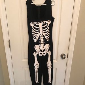 Skeleton bodysuit